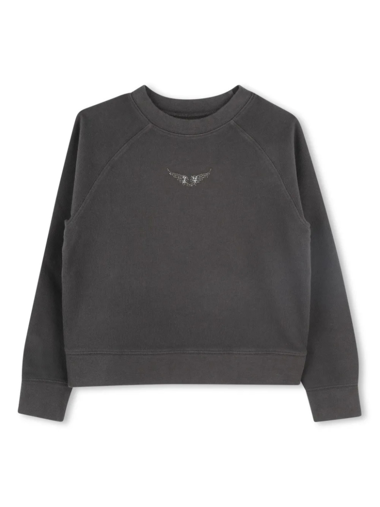 

Zadig & Voltaire Kids толстовка с аппликацией, черный