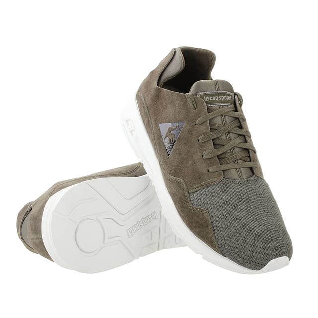 Мужские зеленые кроссовки Lcs pure mono luxe Le Coq Sportif, зеленый — фото 4