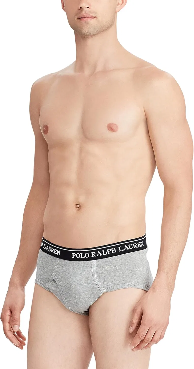 Боксеры классические POLO RALPH LAUREN, Andover Heather, Polo Black, Madison Heather - 4 Pack — фото 2