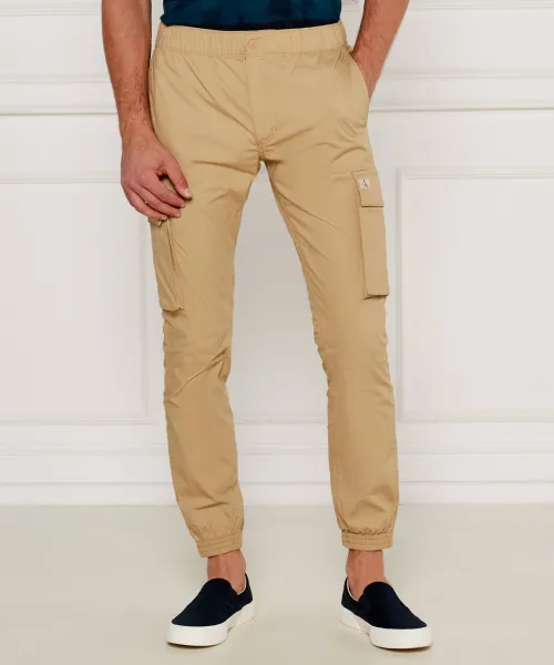 

Брюки-Карго Slim fit Calvin Klein Jeans, бежевый