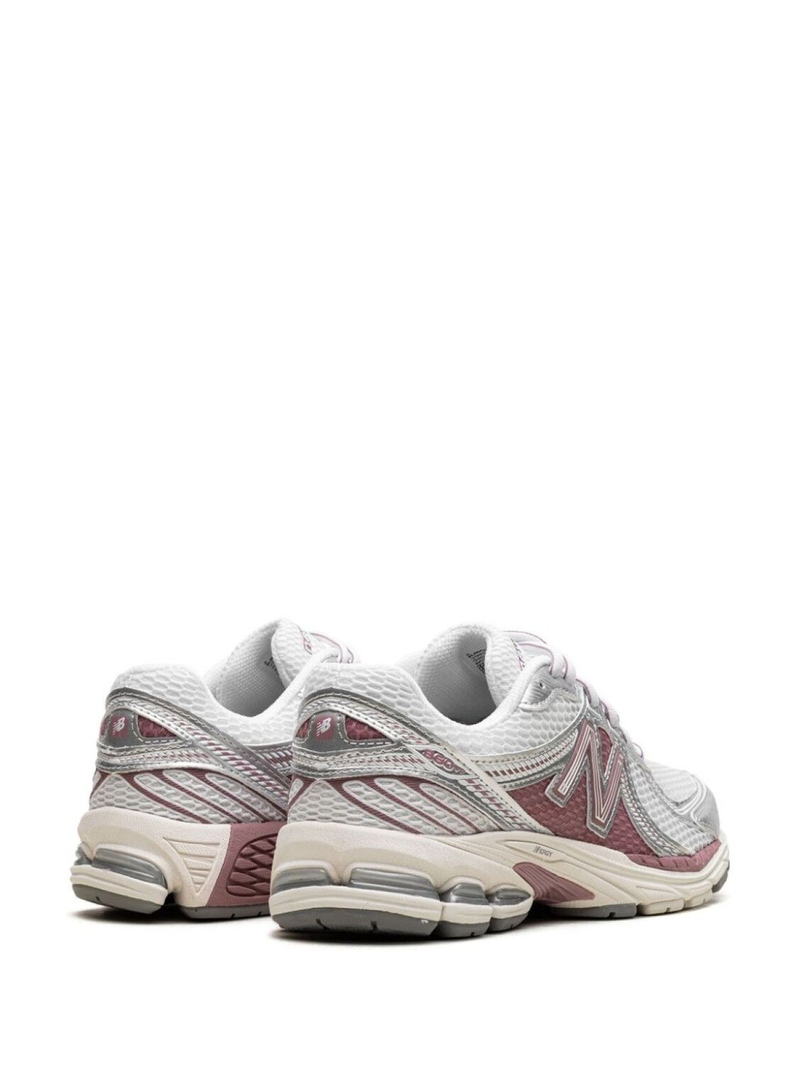 Кроссовки 860v2 "Northern Lights Pack - Rosewood/Metallic Silver" New Balance, белый — фото 3
