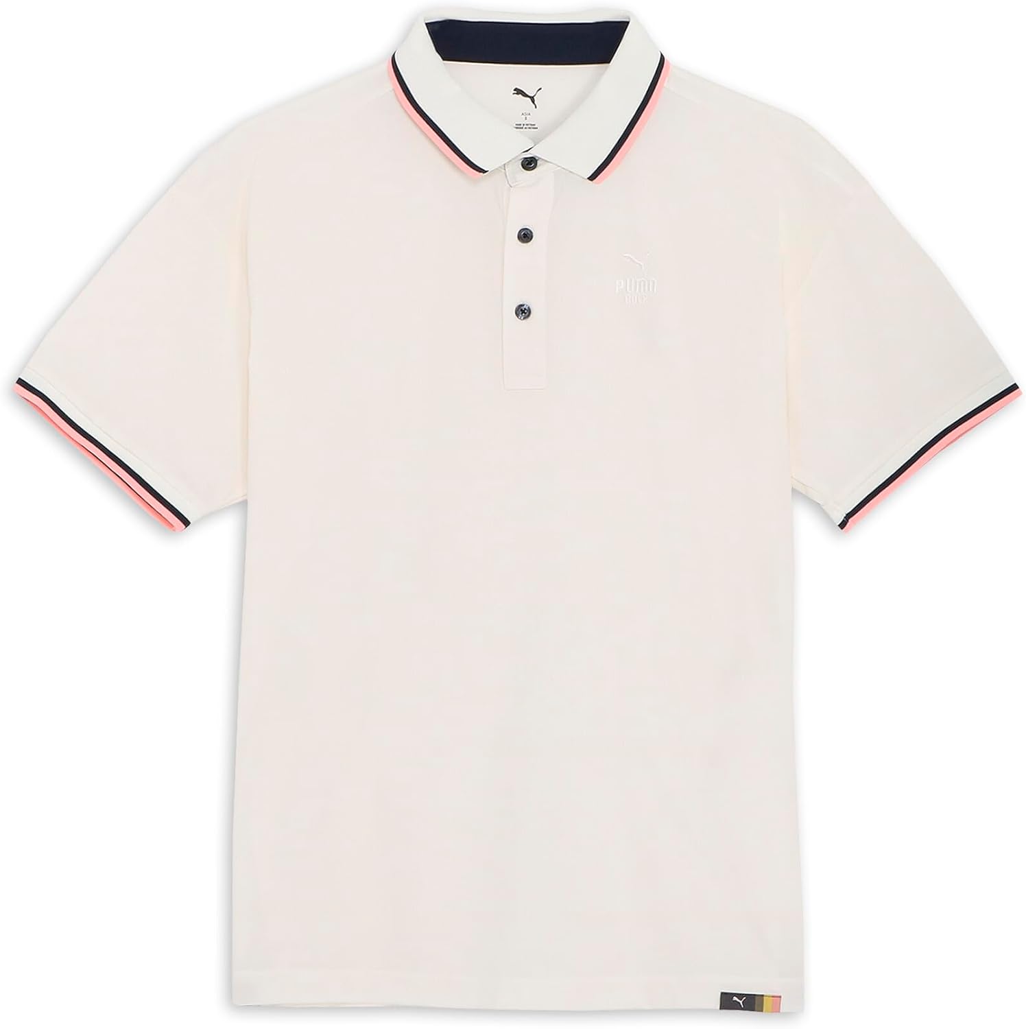 

Футболка-поло Golf FOG с ребристым воротником, размер 63329602 Puma, белый