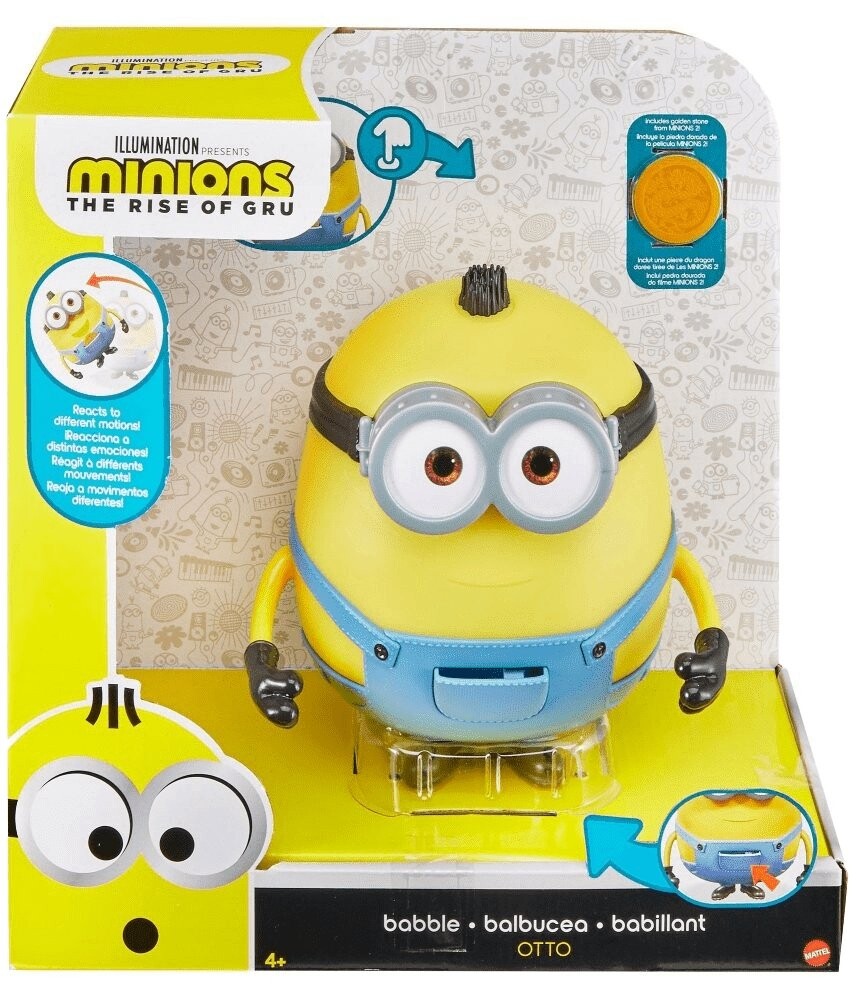 

MATTEL Interactive TALKING MINION OTTO Миньоны Свет Звук TALKER