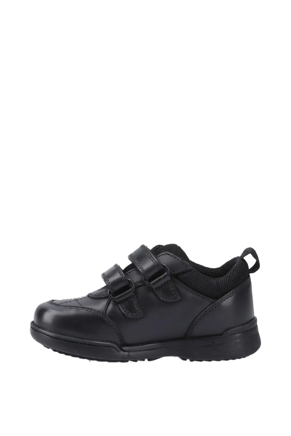 Детские школьные туфли с двойной застежкой Hush Puppies, черный — фото 4
