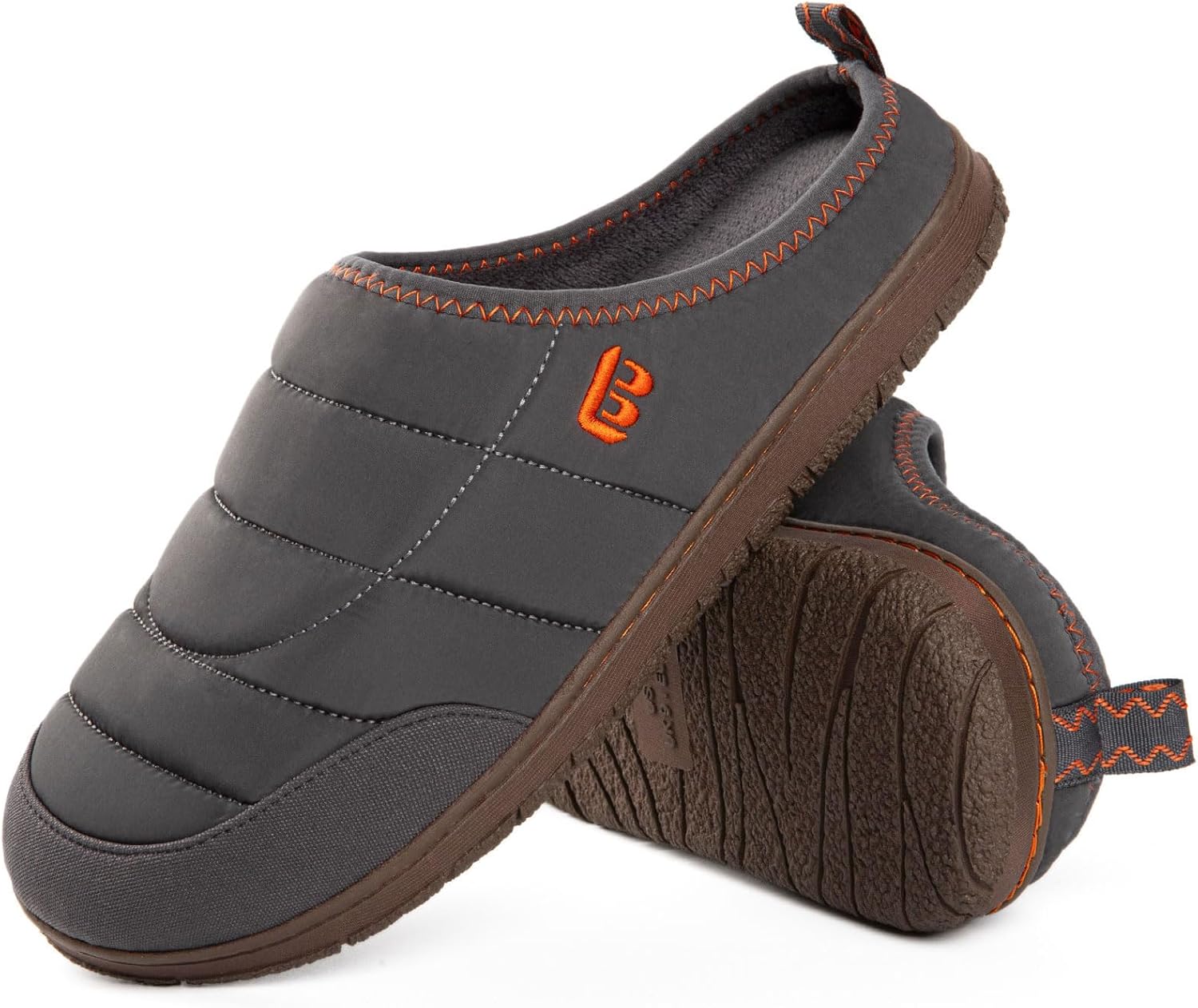 

Мужские домашние тапочки LongBay с эффектом памяти, серый