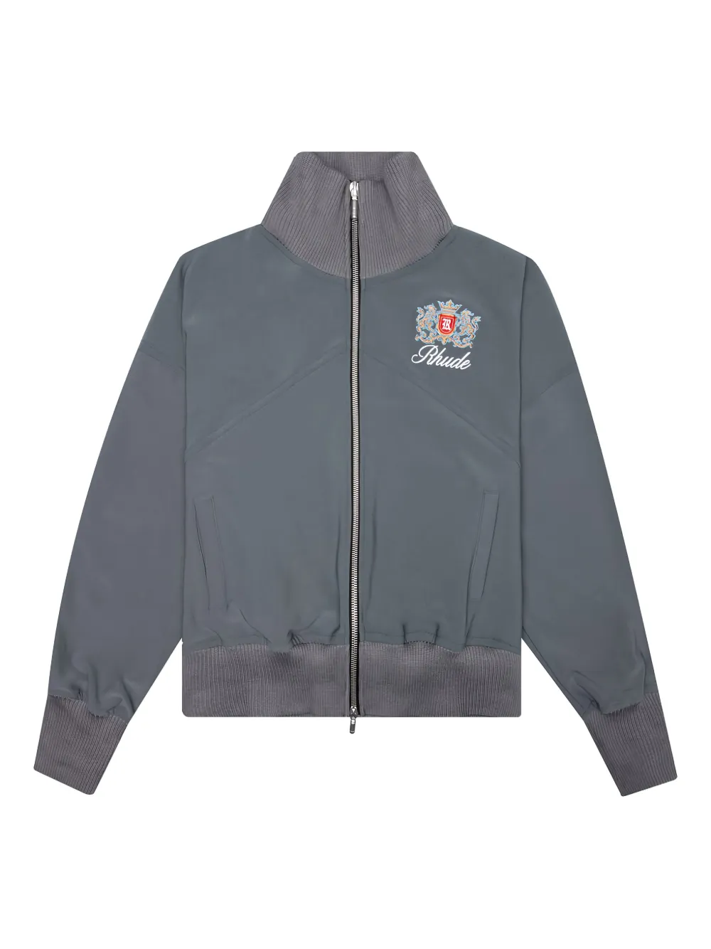 

Куртка-бомбер с вышитым логотипом Brentwood RHUDE, синий