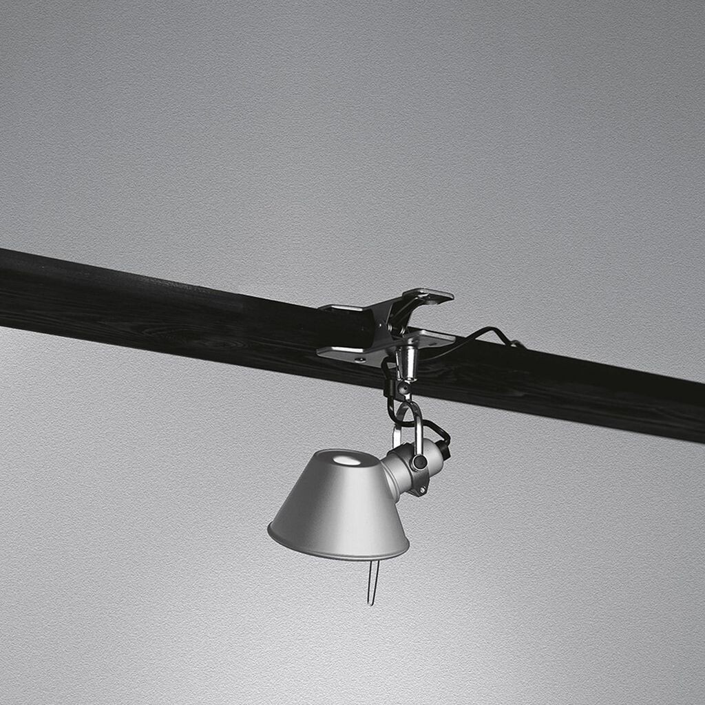 

Светодиодный настенный светильник Tolomeo Micro с зажимом ARTEMIDE 2700K теплый белый, серый