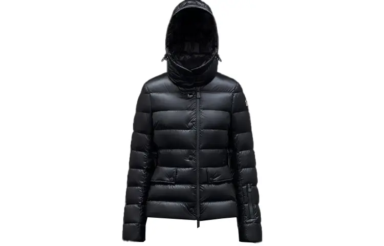 

Пуховик женский черный Moncler