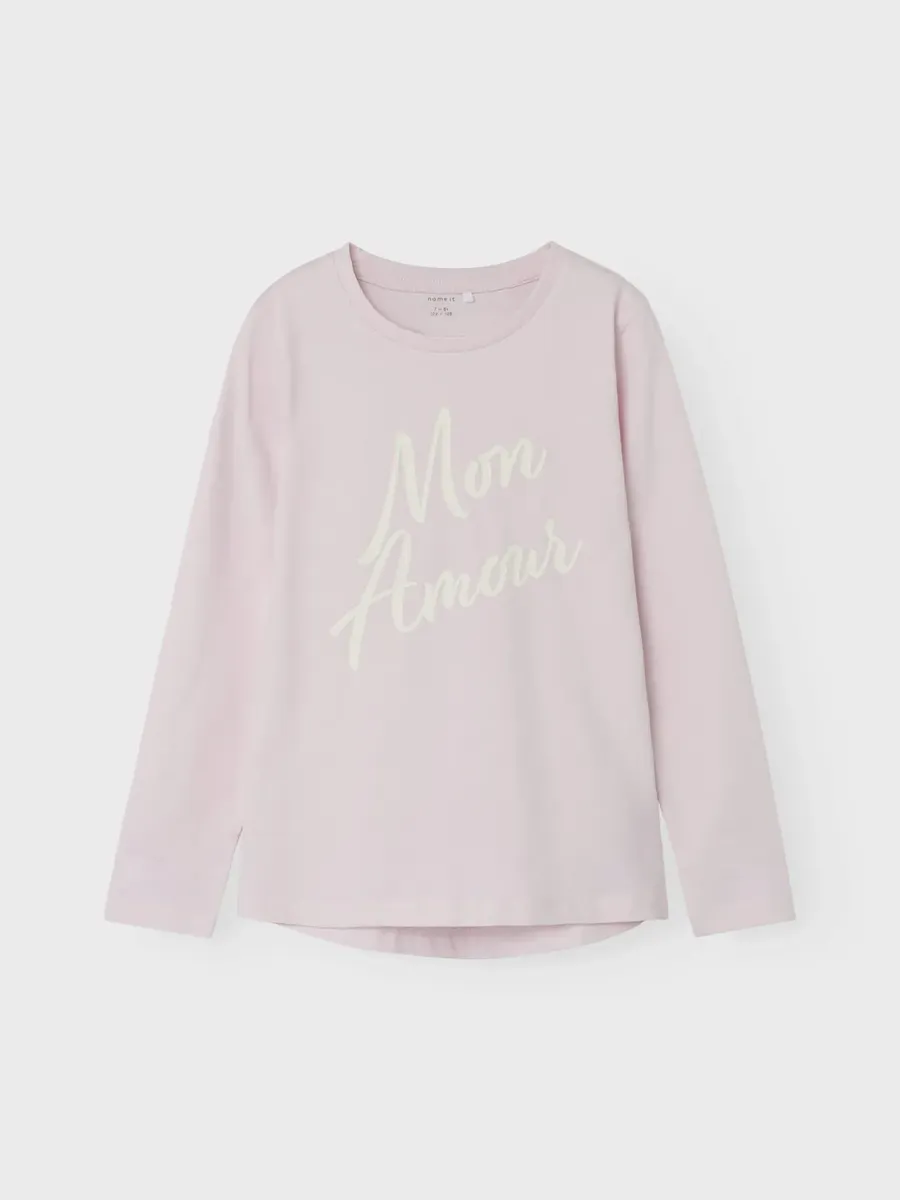 

Рубашка с длинными рукавами Name It "NKFTENJA LS TOP", розовый