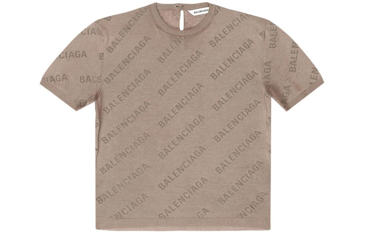 

Balenciaga Женский укороченный топ, цвет Brown