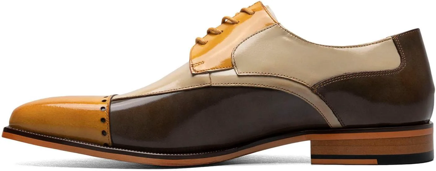 Туфли Stacy Adams Mens Plaza Cap Toe Oxford, оливковый — фото 3