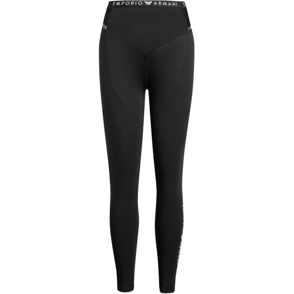 

EMPORIO ARMANI Леггинсы женские FW24, черные