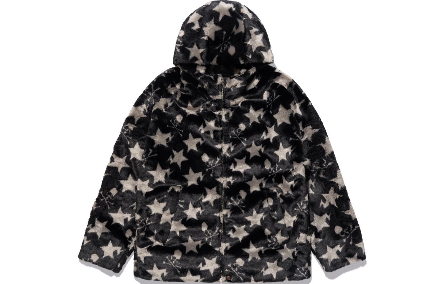 

Mastermind JAPAN Совместная бархатная куртка унисекс черного цвета A Bathing Ape, черный
