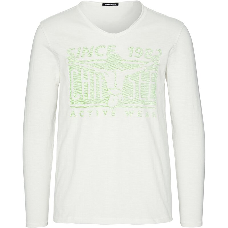 

Рубашка с длинными рукавами из чистого хлопка Chiemsee, белый