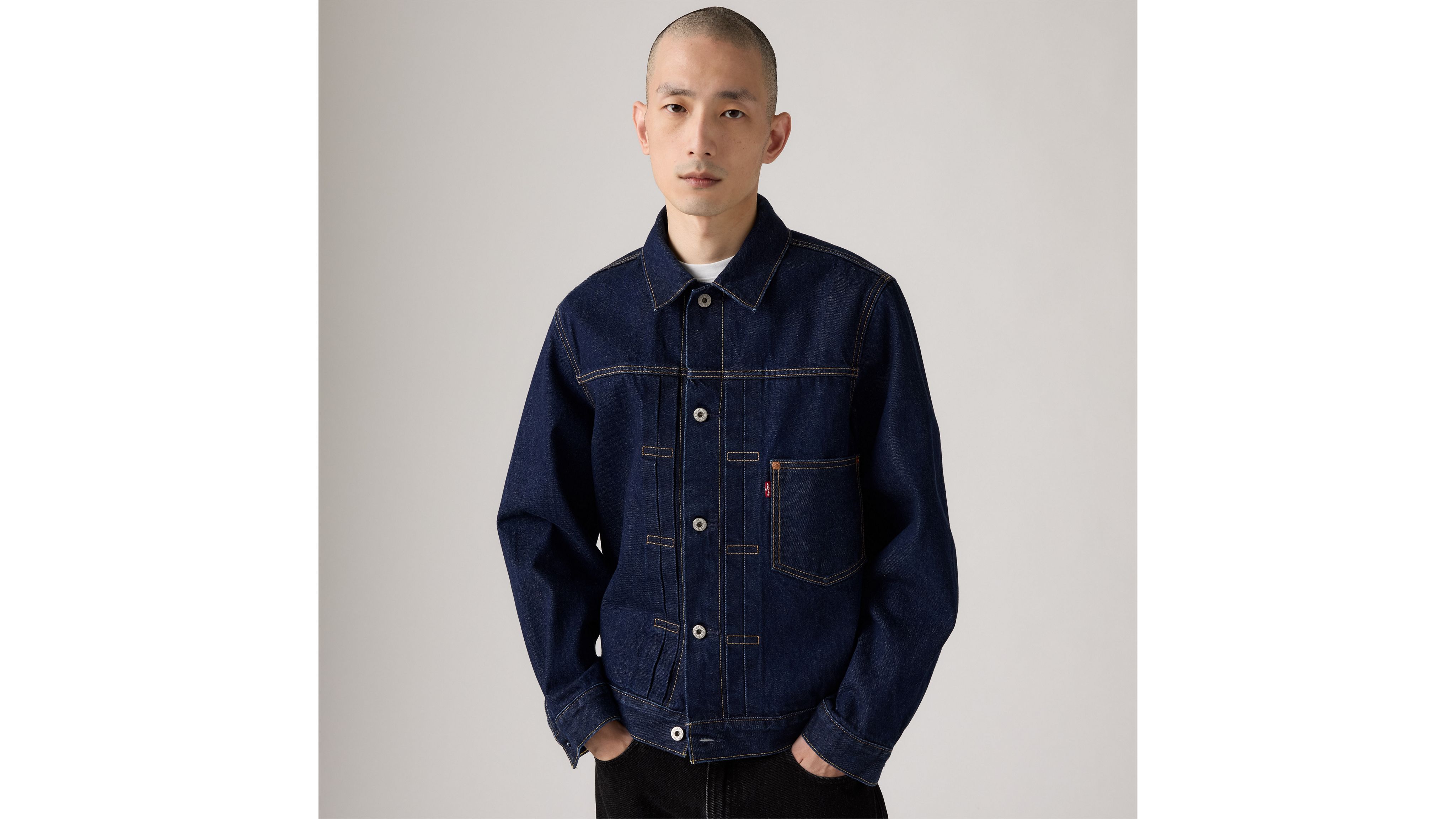 

Куртка типа I Levi's, New Selvedge Rinse T - Dark Wash