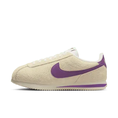 

Кроссовки Nike Cortez Vintage Suede Shoes, цвет Muslin/Coconut Milk/Black/Viotech