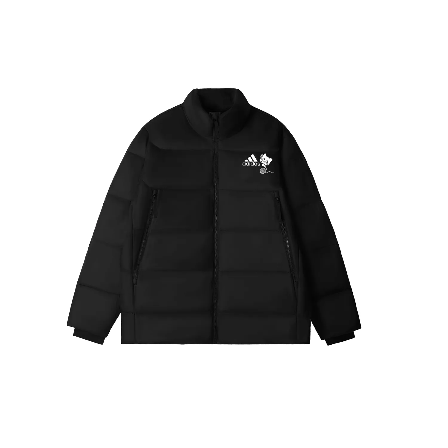 BAFFLE DOWN Куртка Unisex Adidas, черный