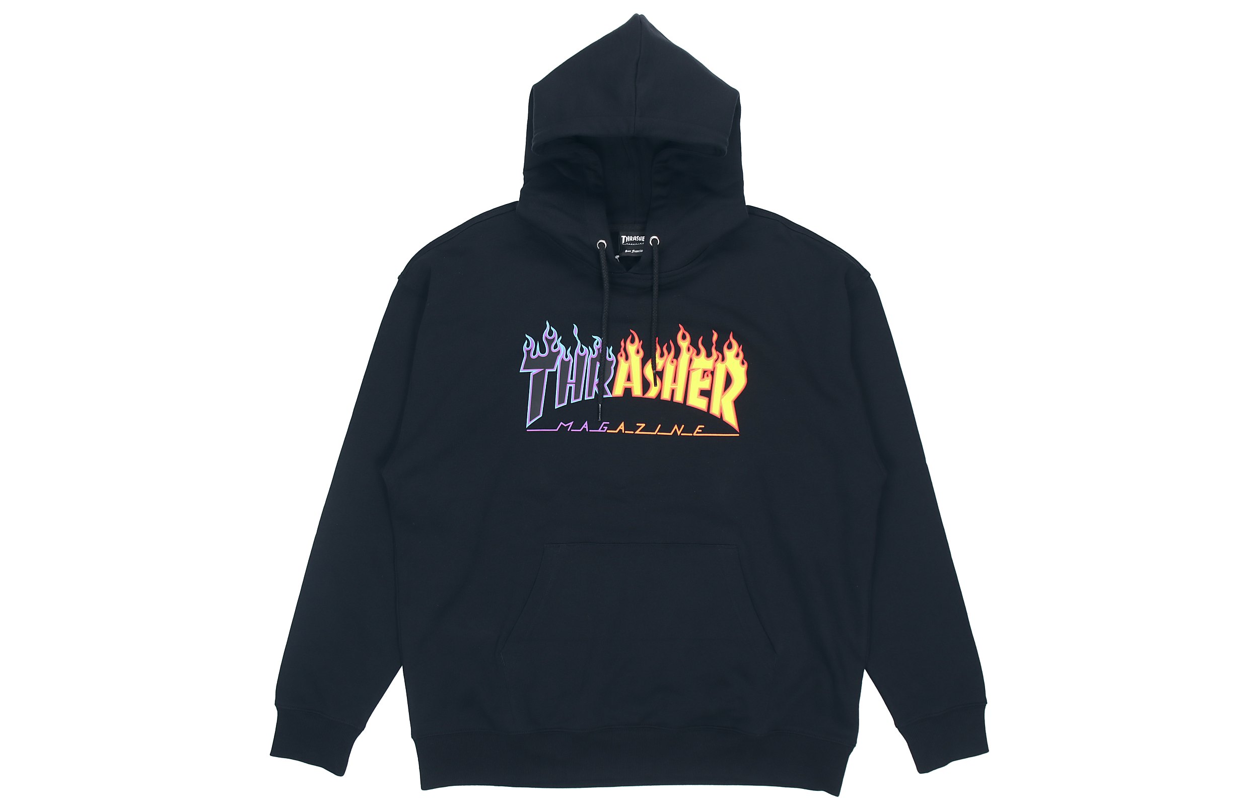 

Капюшон Свободного Покроя Толстовка Японская Версия Унисекс Черный Thrasher