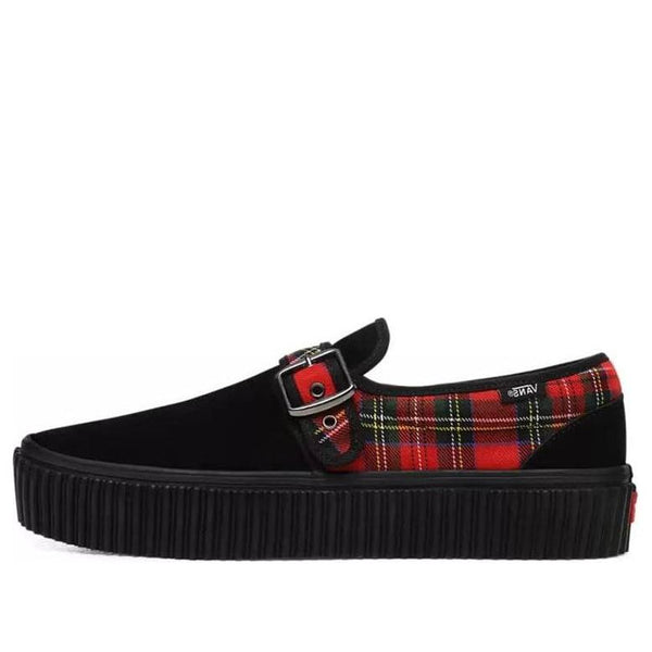 

Кроссовки style 47 creeper 'tartan' Vans, черный