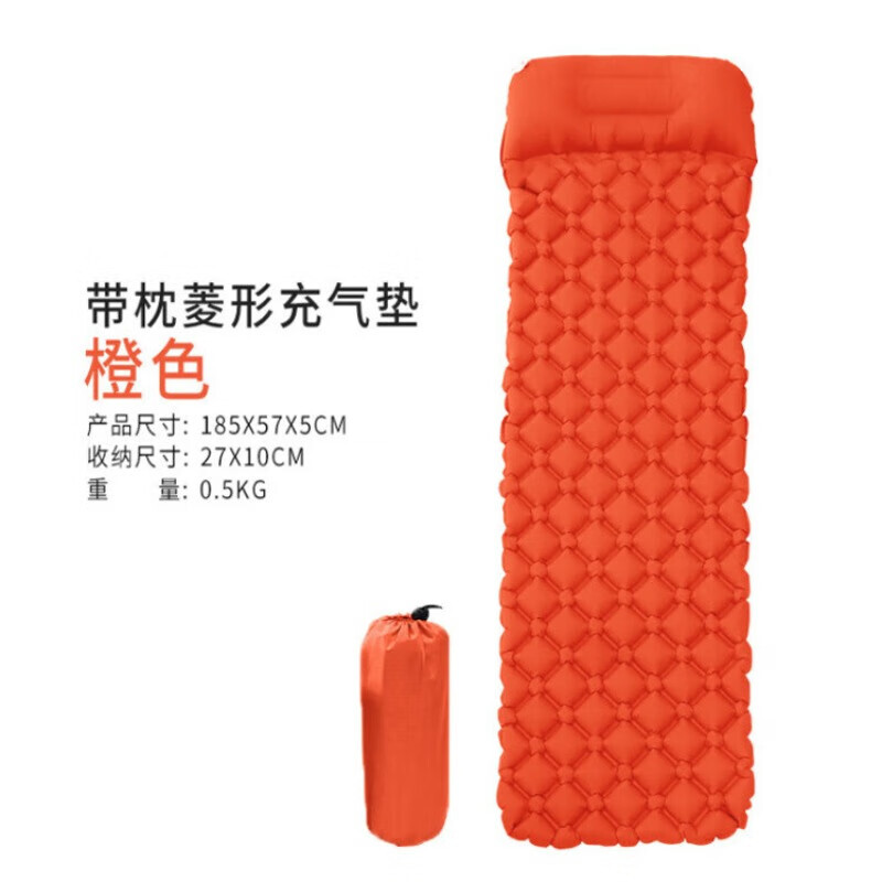 

Коврик Jingdian Guangnian TPU сверхлегкий влагостойкий коврик темно-синего цвета с подушкой в форме ромба