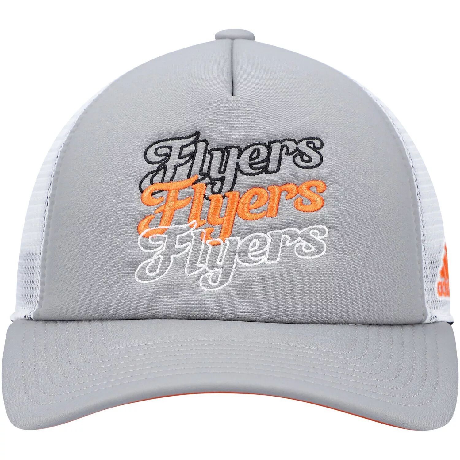 

Женская кепка adidas Grey/White Philadelphia Flyers Foam Trucker Snapback adidas