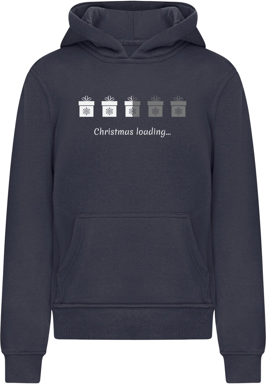 

Толстовка Merchcode Christmas Gifts Loading, темно-синий