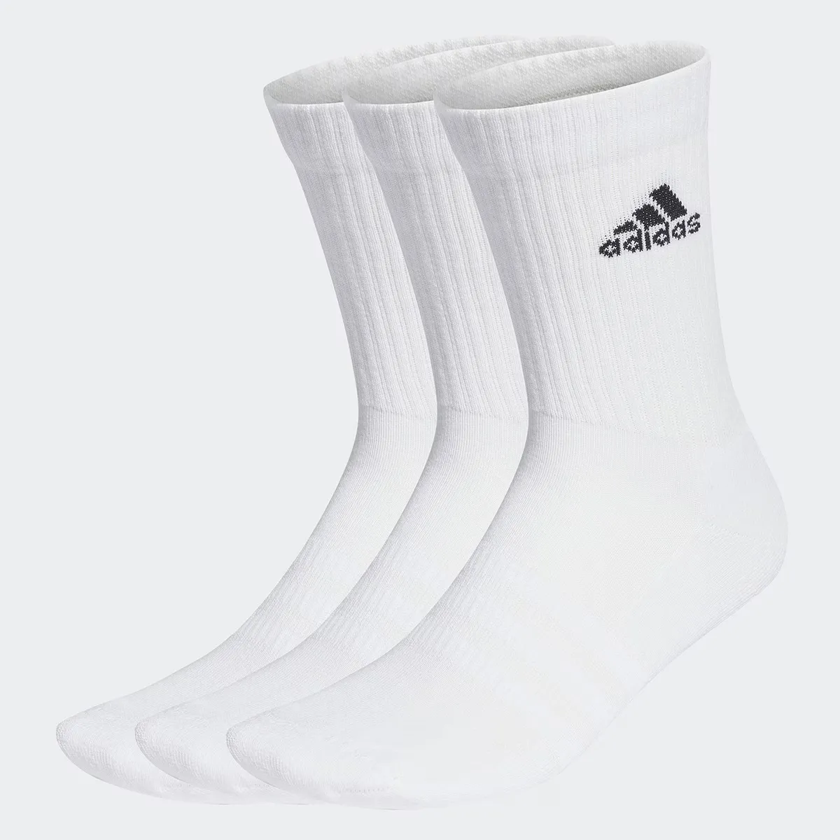 

Набор из 3 пар классических мягких носков Adidas, белый