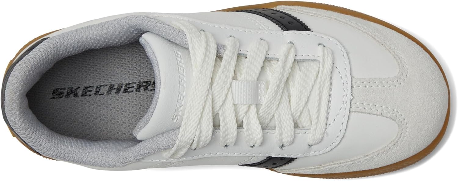 Ботинки Skechers Zinger Street для мальчиков, белый/черный — фото 3