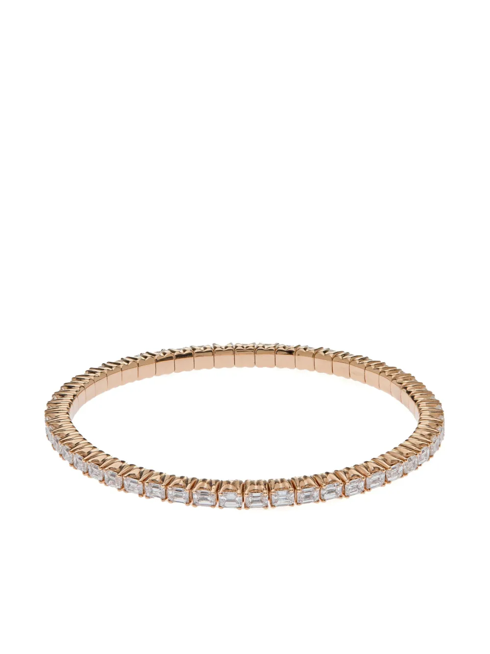 

Браслет из розового золота с бриллиантами Jewels Aficionado, розовый