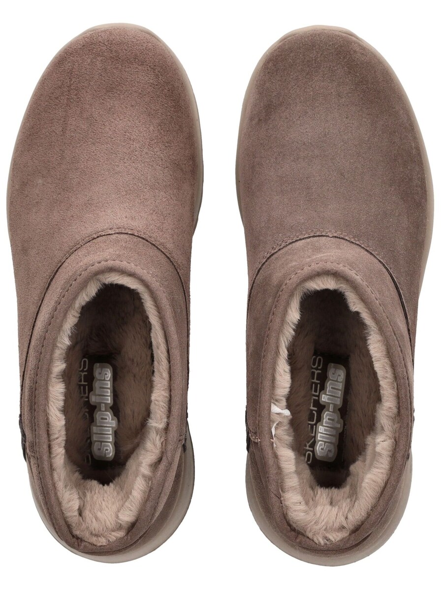 Сапоги женские SKECHERS Boots короткие утепленные, коричневый — фото 3