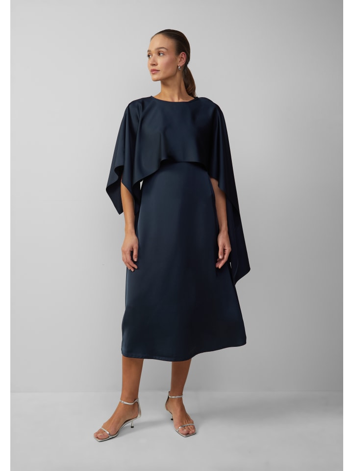

Короткое платье s.Oliver BLACK LABEL, синий