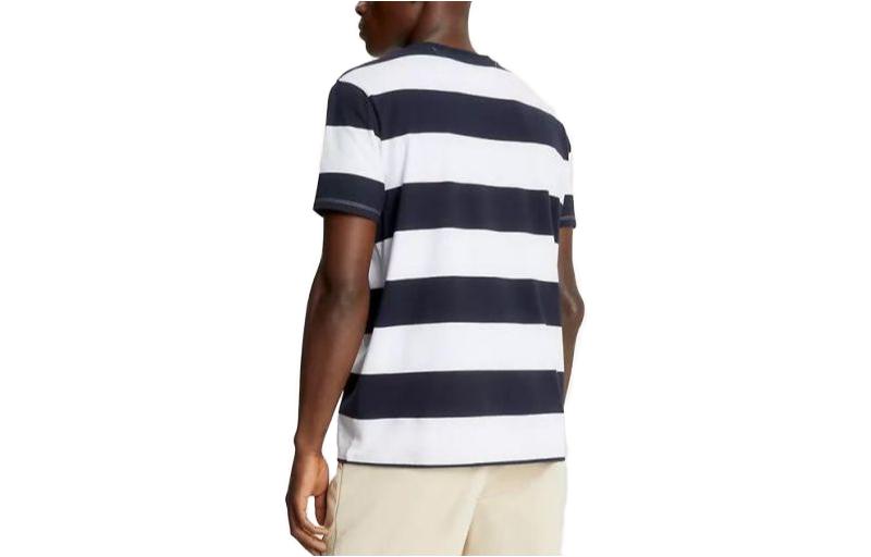 Tommy Hilfiger Футболка Rugby Stripe, мужская, white — фото 4