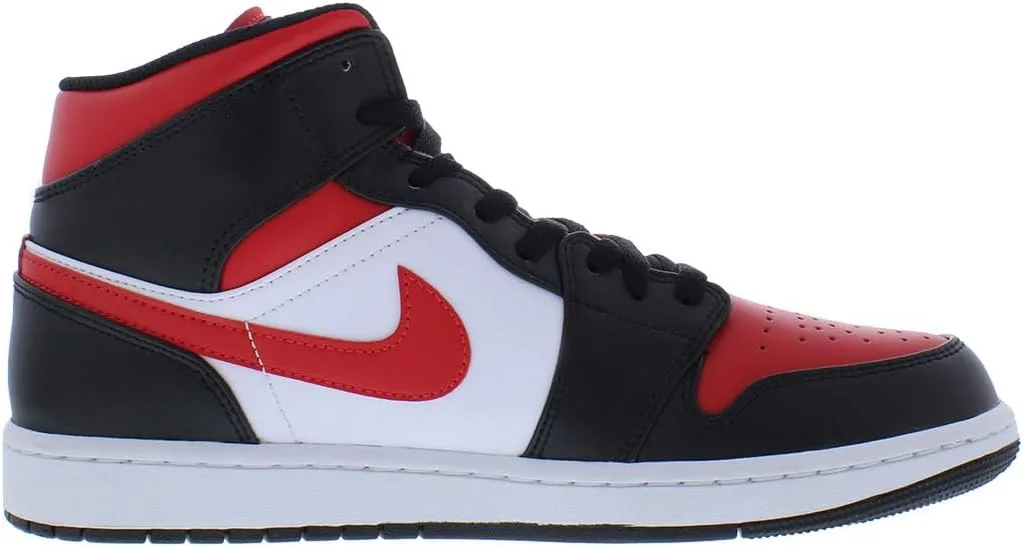 Мужские кроссовки Nike Court Borough Mid Winter, белый/черный/красный — фото 3