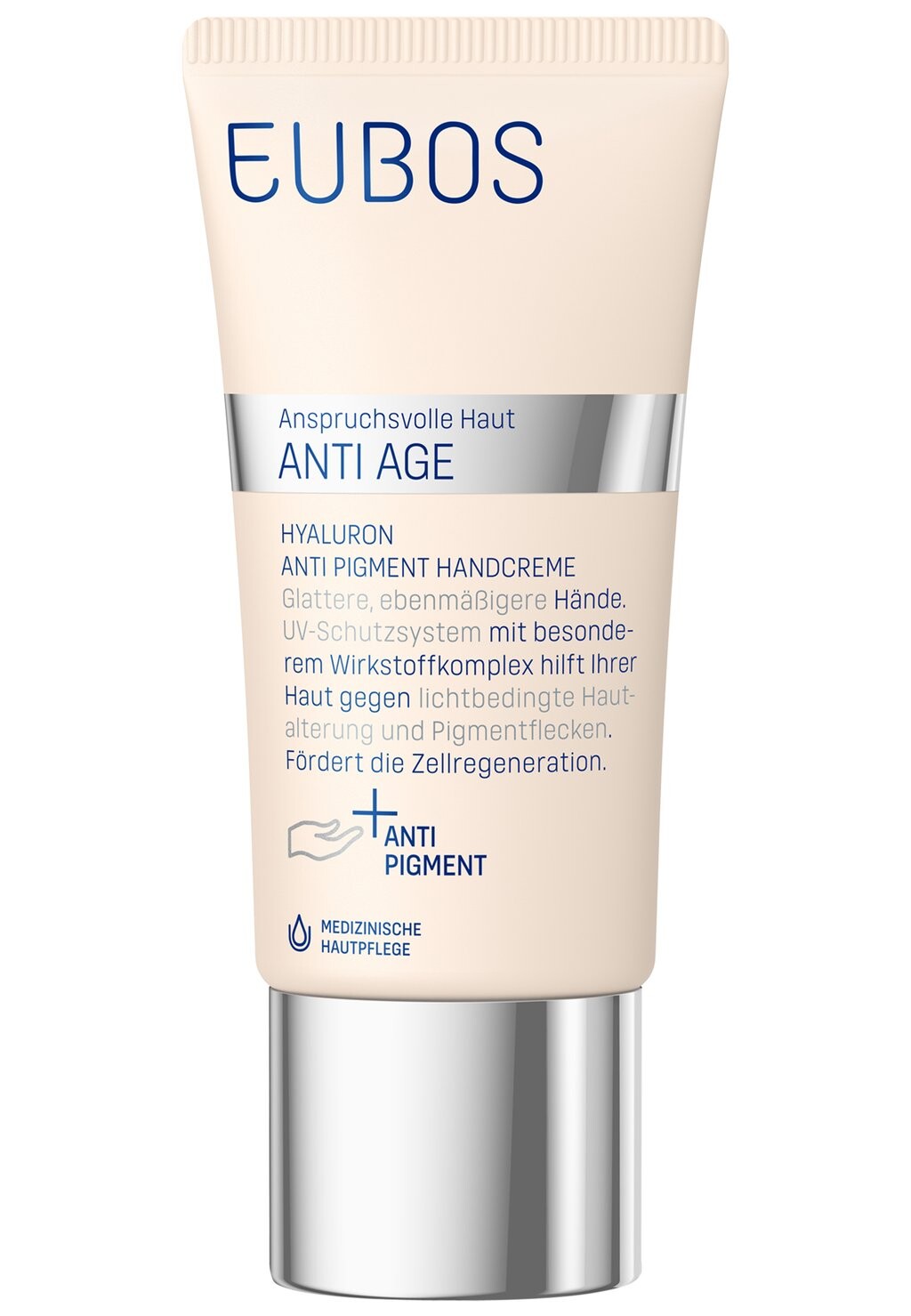 

Крем для рук ANTI AGE HYALURON ANTI PIGMENT HANDCREME EUBOS, цвет weiß