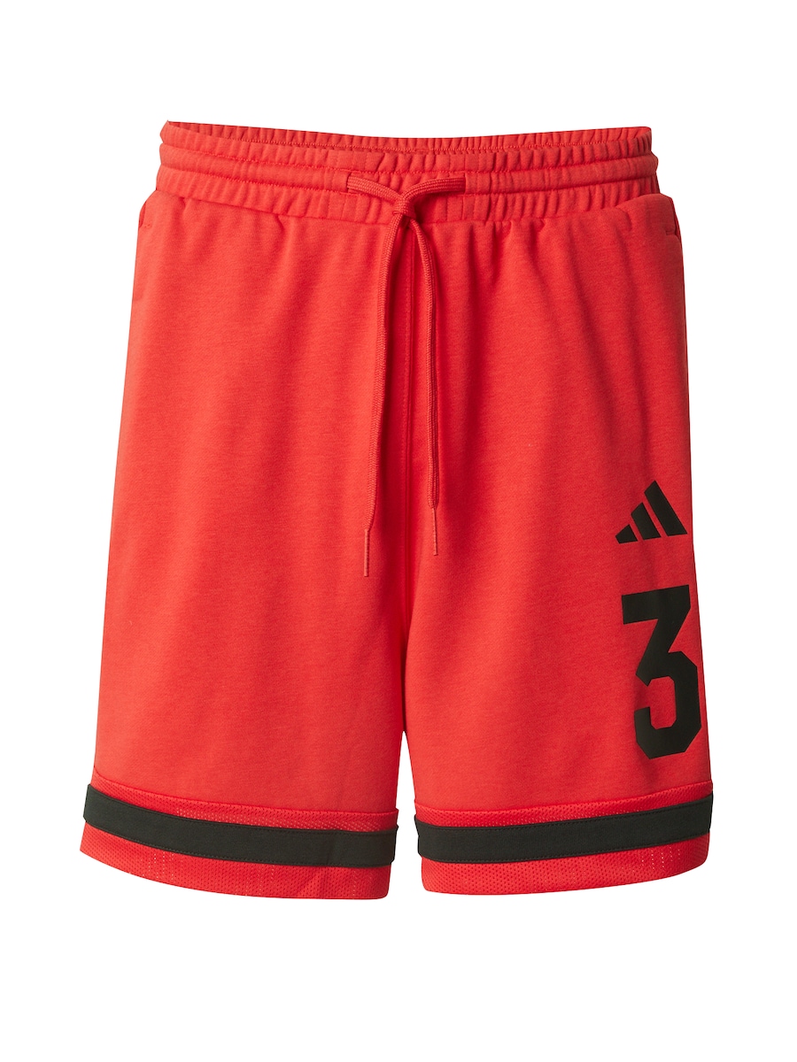 

Обычные спортивные штаны ADIDAS SPORTSWEAR, светло-красный