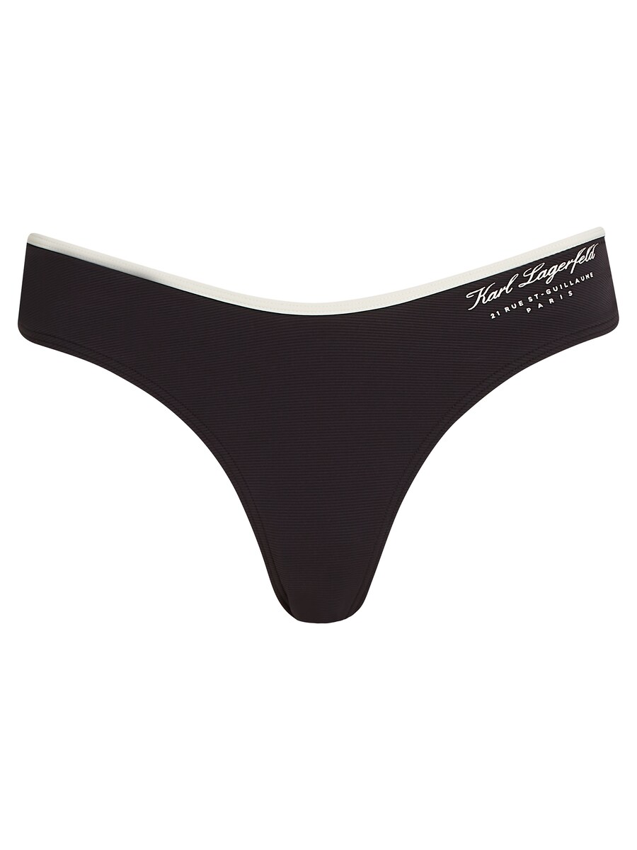 

Плавки бикини Karl Lagerfeld Bikini Bottoms, черный