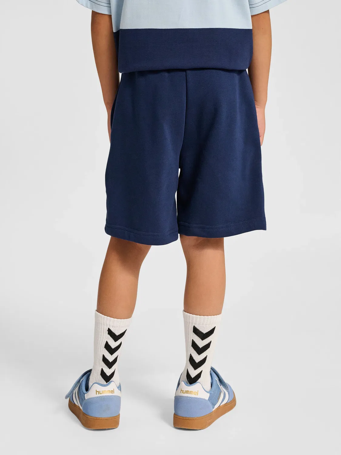 Джоггеры детские свободные, Hummel, dress blues — фото 2