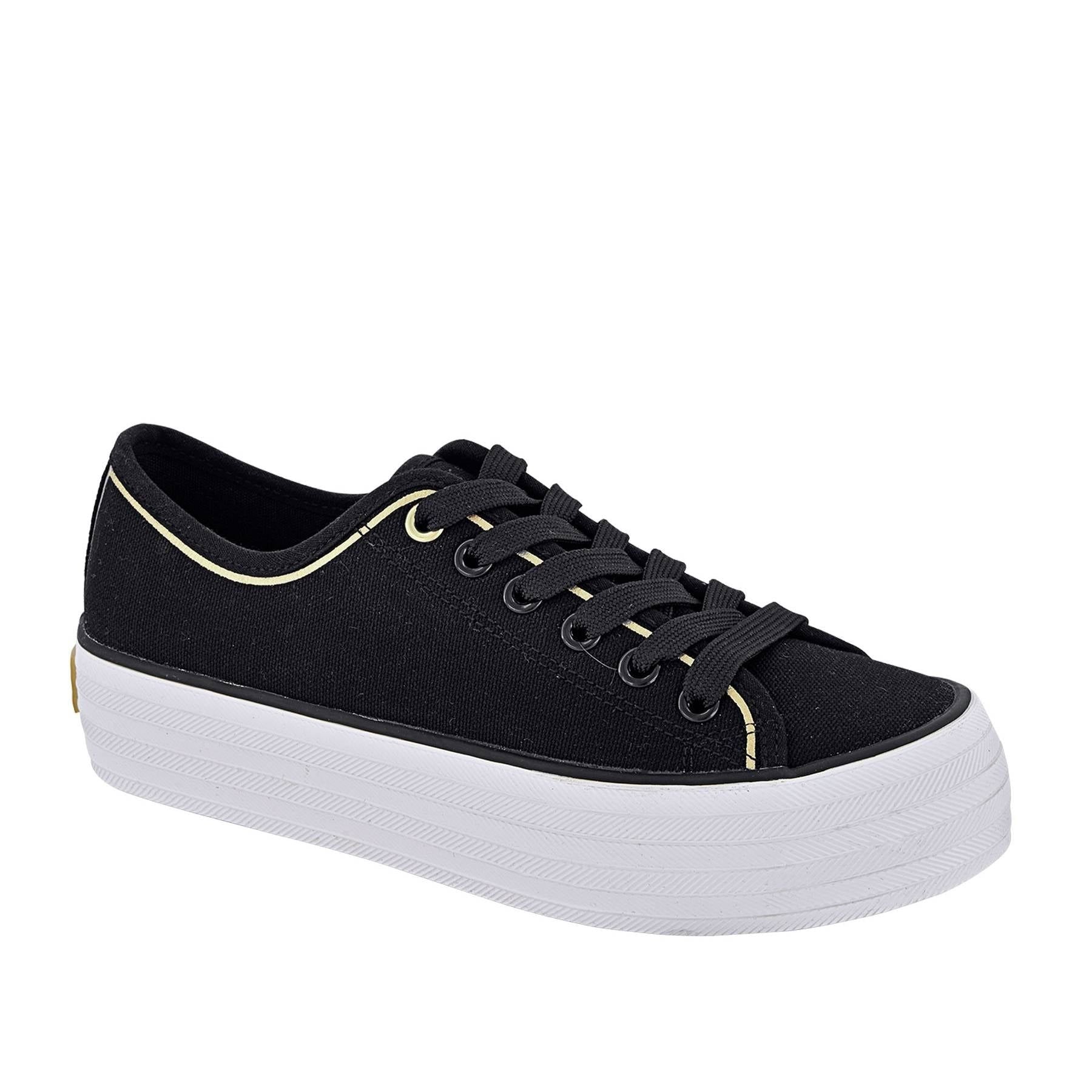 Кроссовки Andrea Platform Canvas, черный