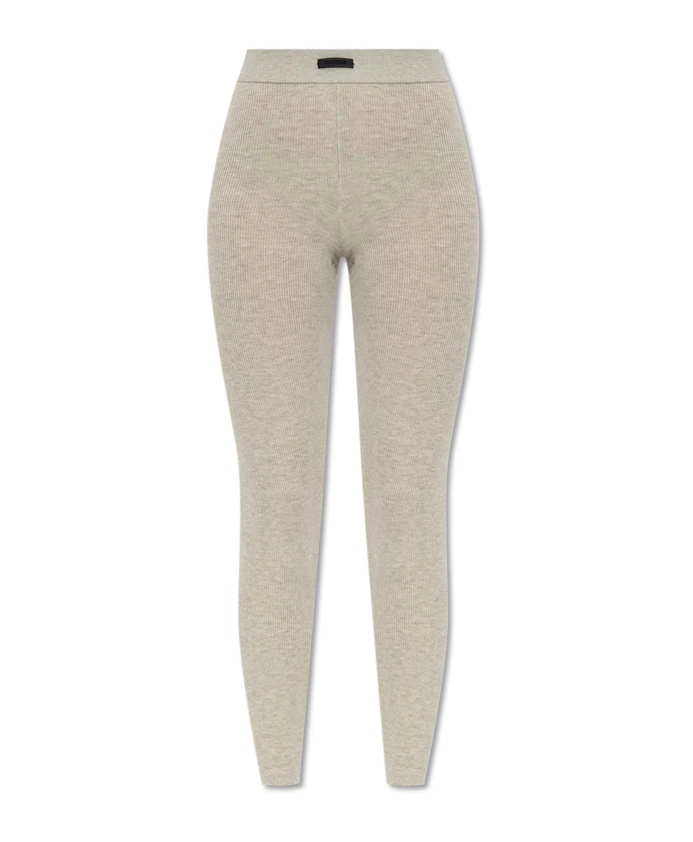 

Вязаные леггинсы Fear Of God, серый