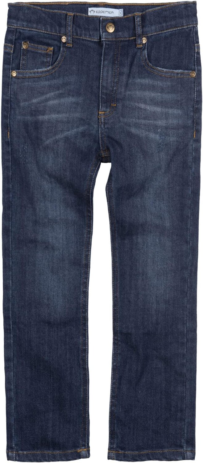 

Джинсы Appaman Kids Slim Leg Denim, цвет Medium Wash