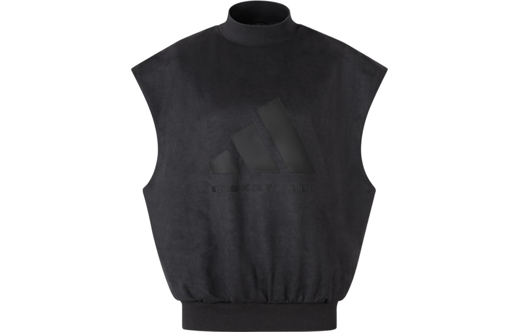 Коллекция 2024 года Свитшот Унисекс Угольно-черный Adidas — фото 2