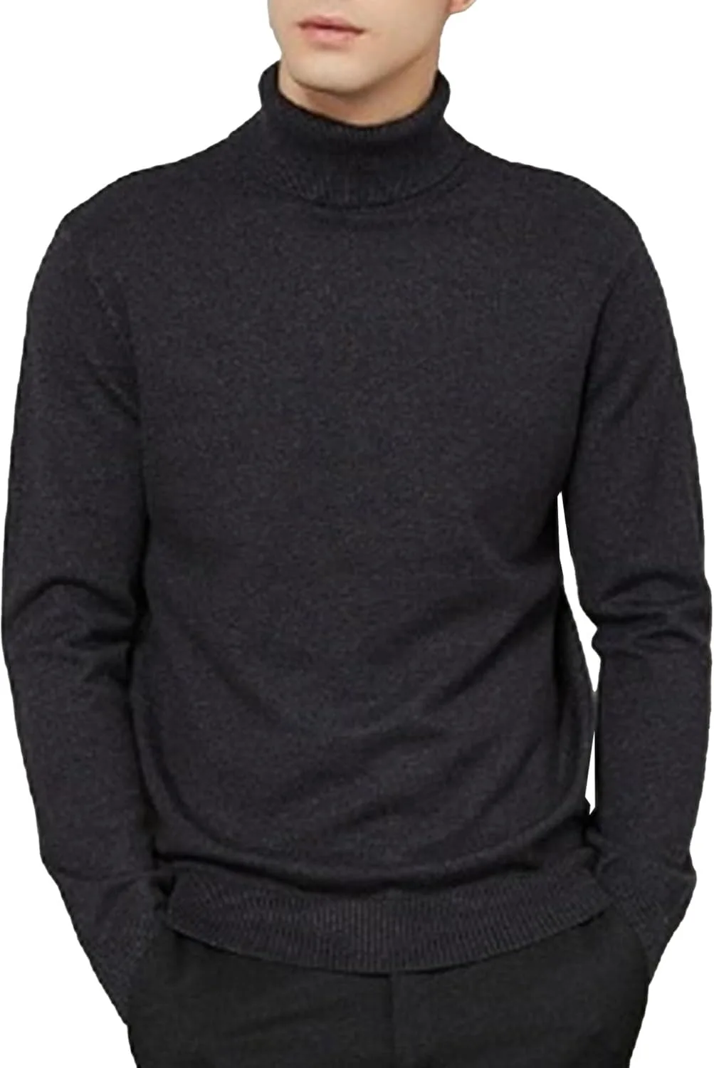 

Мужской свитер Slim Fit с воротником-гольф