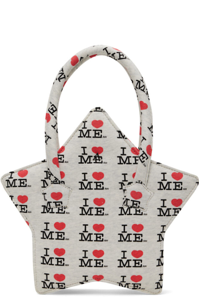 

Серая сумка со звездой «I Heart Me» Ashley Williams