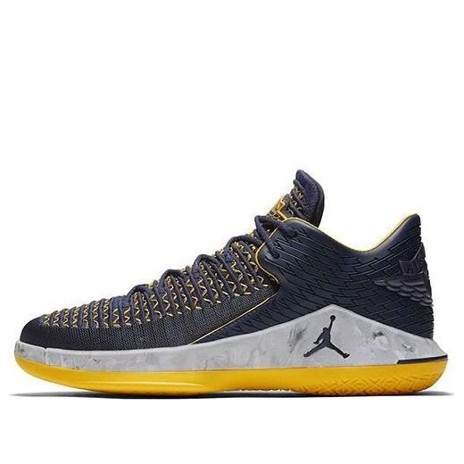 

Кроссовки 32 низкие pf Air Jordan, синий