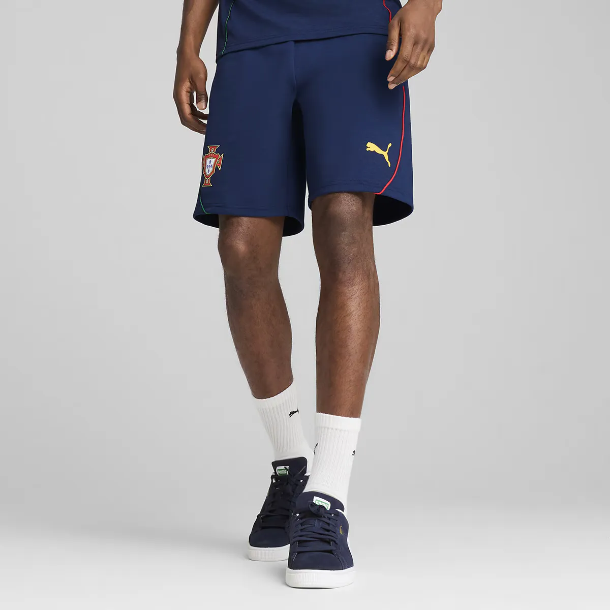 

Шорты сборной Португалии FPF для мужчин Puma, синий