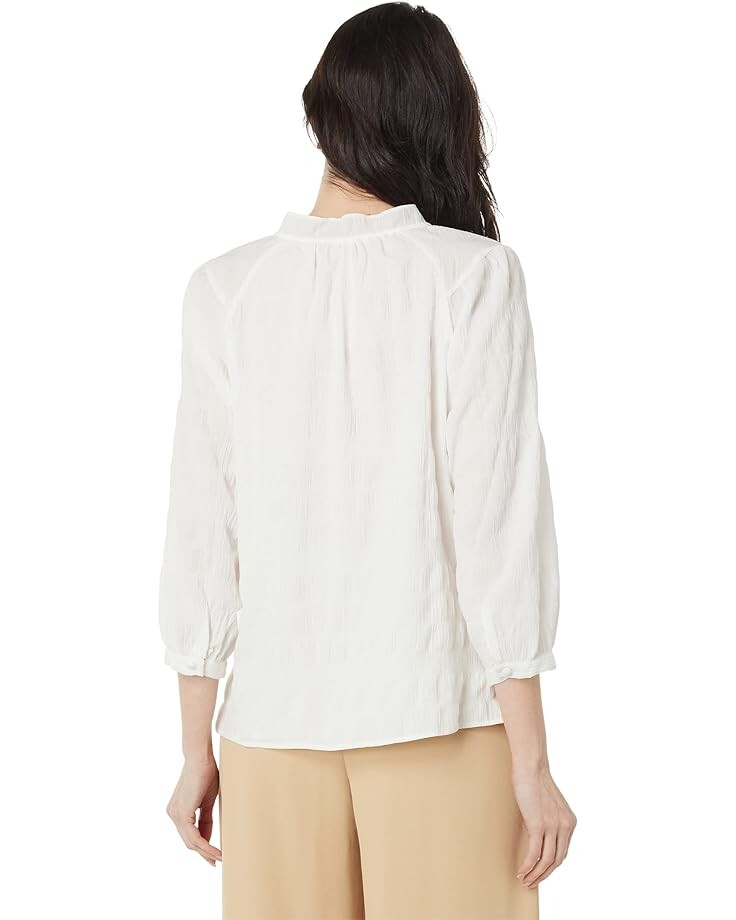 

Блуза Vince Camuto Split-Neck Raglan Sleeve Blouse, цвет New Ivory