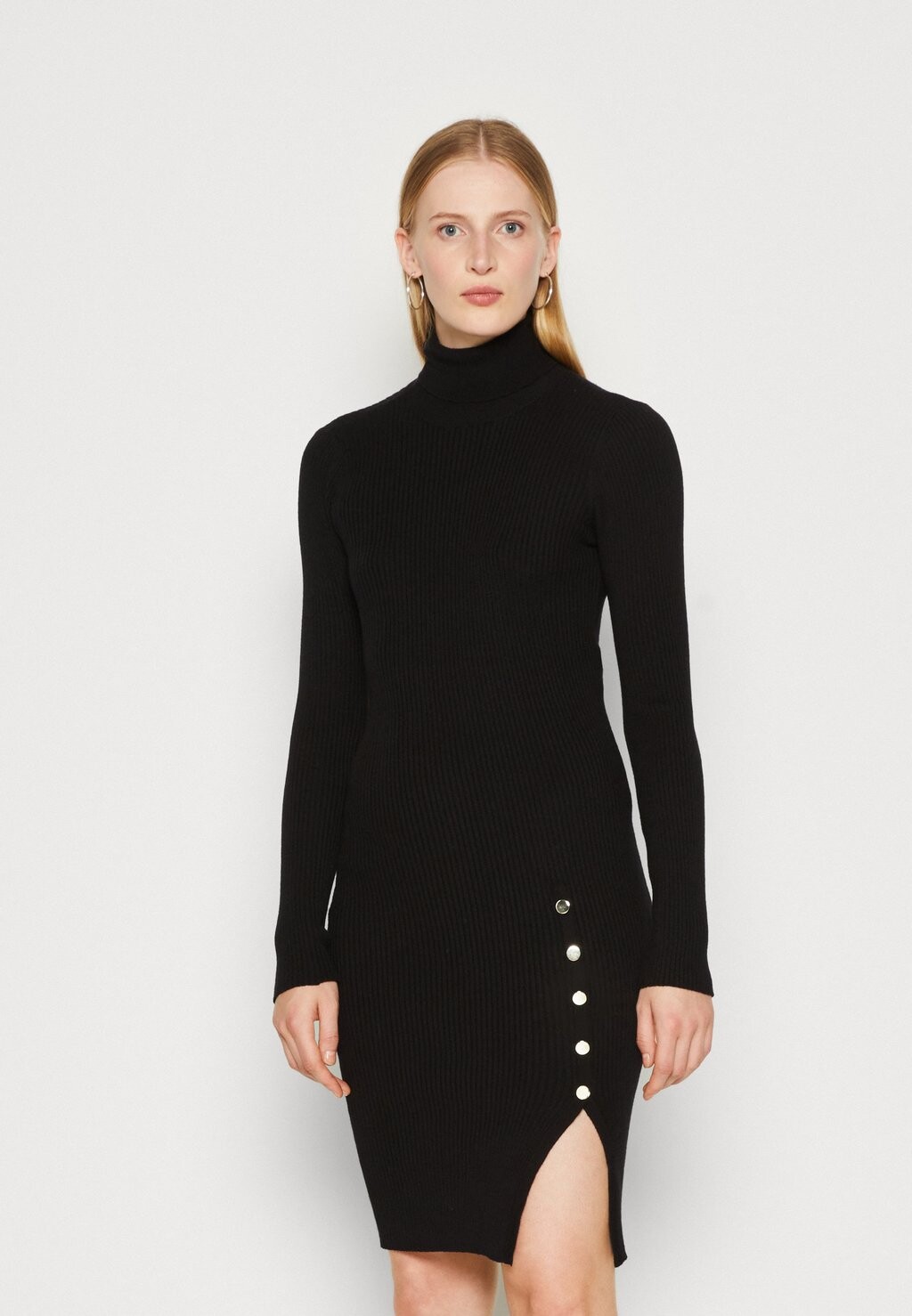 

Платье Vero Moda VMABA BUTTON DRESS, цвет black/gold