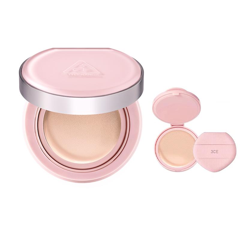 

3CE Тонирующая база Mist Pink с воздушными подушечками для увлажнения кожи 11g