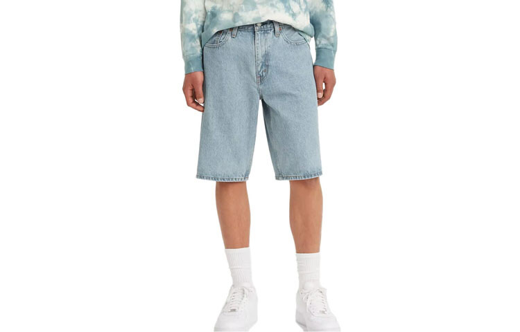 

Джинсовые шорты мужские светло-голубые Levi’S, светло-голубой