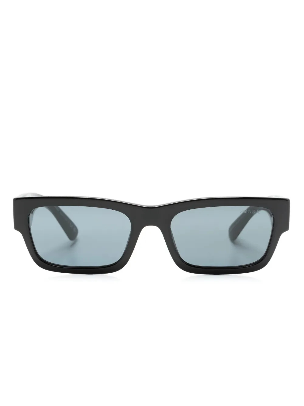 

Солнцезащитные очки в прямоугольной оправе с логотипом Prada Eyewear, черный